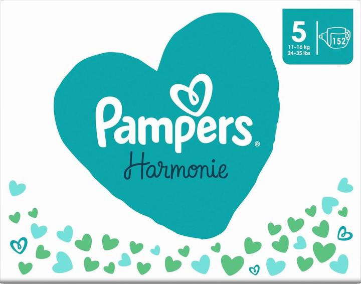 Actual product image Pampers Harmonie (Size 5, Monthly box, 152 Piece)