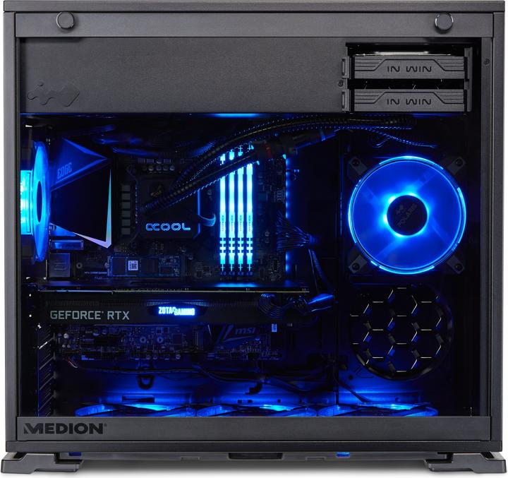 Produktbild Medion ERAZER Hunter X10 MD34844 (Intel Core i7-10700K, 32 GB, 1000 GB, GeForce RTX 2080 Super)