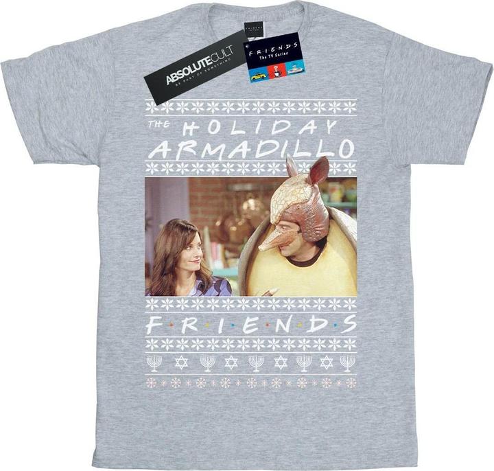 Immagine prodotto Friends Fair Isle Holiday Armadillo Maglietta Ragazze (140, 146)