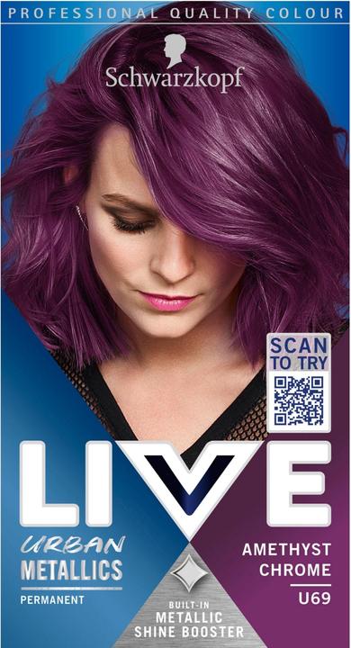Image du produit Schwarzkopf Live Métalliques urbaines (U69 Amethyst Chrome)