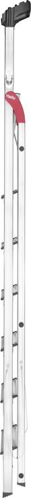 Produktbild Hailo L60 StandardLine, Alu-Sicherheits-Stehleiter, 7 Stufen (Stehleiter, 130 cm)