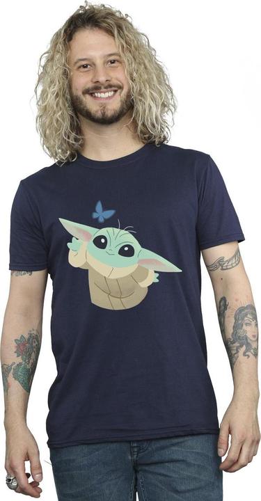 Image du produit Star Wars - T-shirt THE MANDALORIAN BUTTERFLY CATCHING - Homme (5XL)