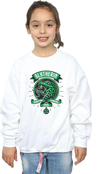 Immagine prodotto Slytherin Toon Crest Felpa Ragazze (140, 146)