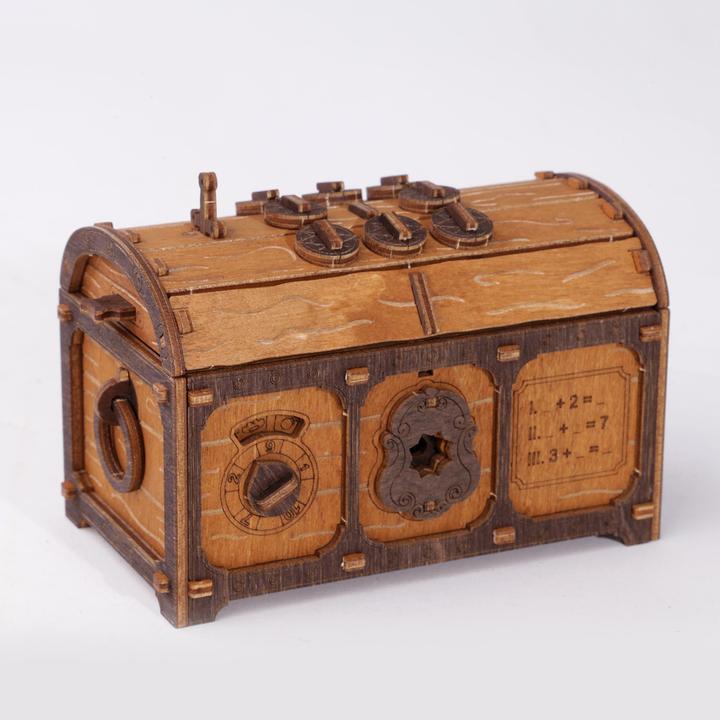 Immagine prodotto WoodenCity Holzmodel 3D Treasure Chest (165 pezzi)