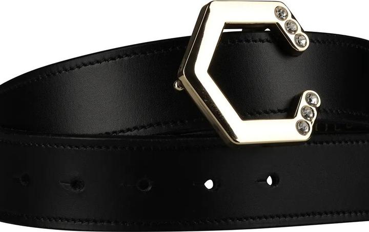 Actual product image Coldstream Hutton Diamante Leather Waist Belt (XL)