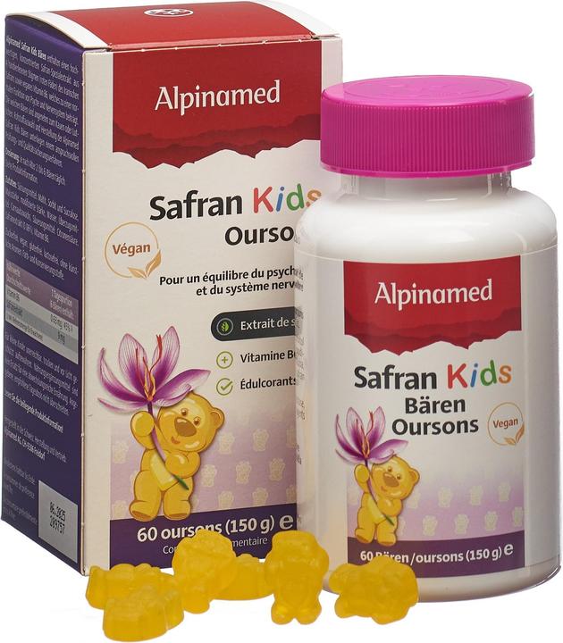 Immagine prodotto Alpinamed Orsetti Saffron Kids (60 Pezzo/i, Pillole, 228 g)