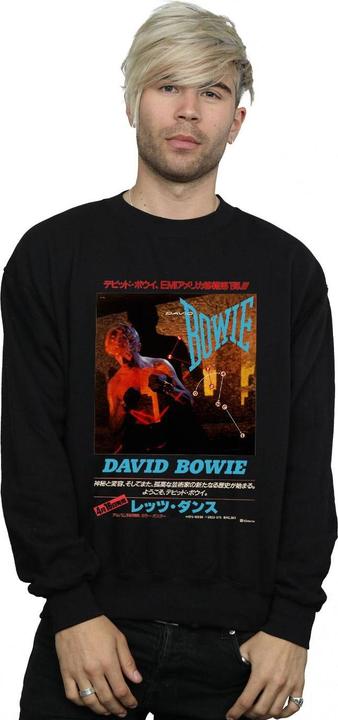 Immagine prodotto David Bowie Asian Poster Felpa Uomo (XXL)