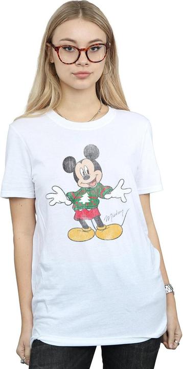 Produktbild Disney Mickey Mouse Christmas Jumper TShirt (XXL)