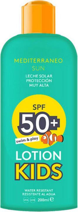 Produktbild Mediterraneo Sun KIDS LOTION swim & play SPF50 200 ml (Sonnencreme Gesicht, SPF 50, 200 ml)