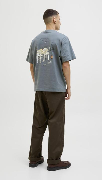 Actual product image Jack & Jones Jorislington Back Tee Ss Crew Neck Sn (XL)