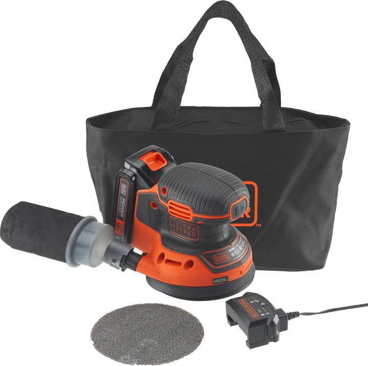Produktbild Black & Decker Akku Exzenterschleifer BDCROS18 (Exzenterschleifer, 18 W)