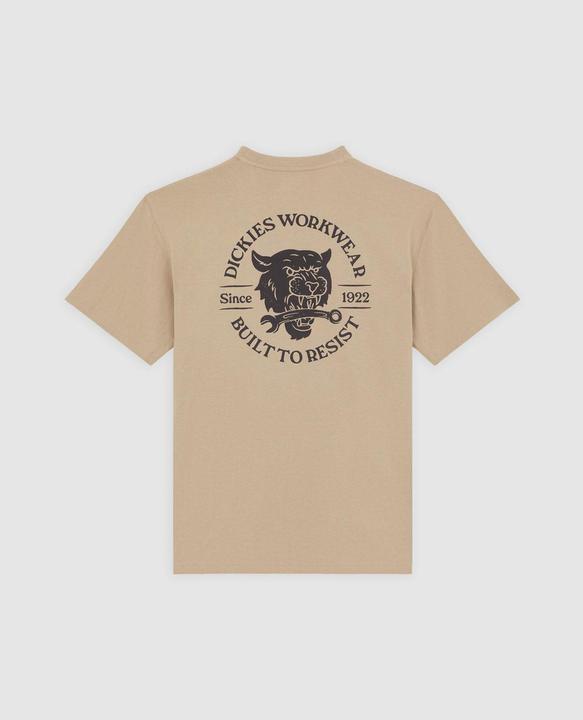 Actual product image Dickies Wrench Ss Tee Desert Sand (L)