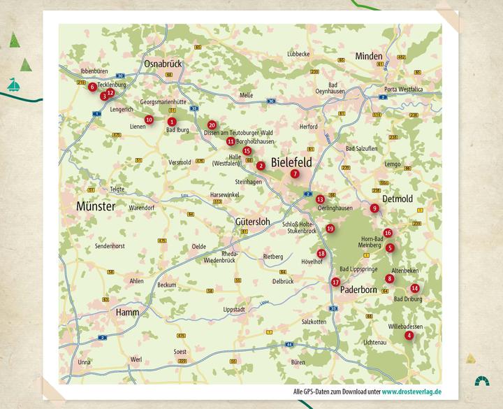 Image du produit Teutoburger Wald. Wanderungen für die Seele (Allemand, Ingmar Bojes, 2020)