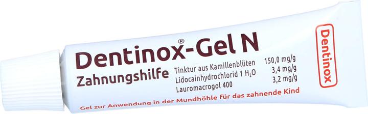 Produktbild Dentinox Gel N Zahnungshilfe, 10 g Gel (1 x, 10 g)