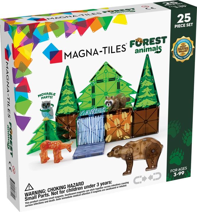 Produktbild Magna-Tiles Wald-Tiere Set