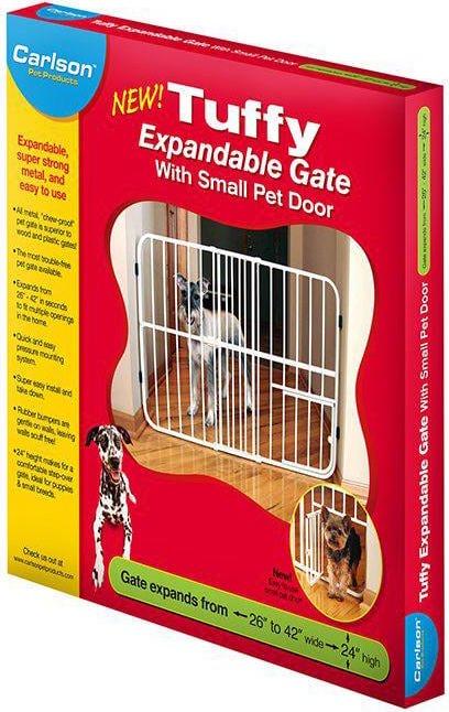 Image du produit Carlson GATE TUFFY EXTENTABLE AVEC PORTE 61x66-107CM - (704.2018)
