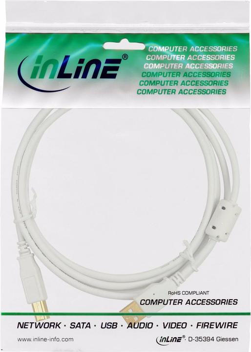Produktbild InLine USB 2.0 Kabel (1.50 m, USB 2.0)