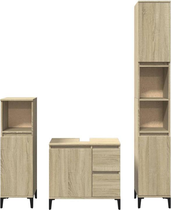 Produktbild VidaXL 3-tlg. Badmöbel-Set