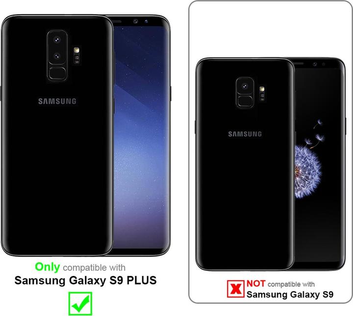 Produktbild Cadorabo Book mit View Doppelfenster Cover (Samsung Galaxy S9+)
