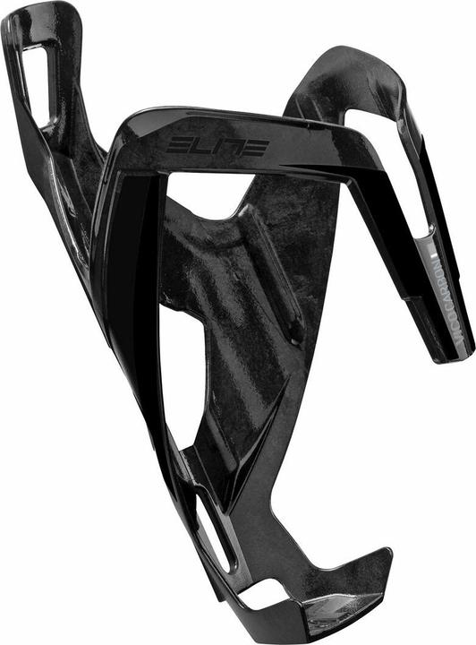 Actual product image Elite Bottle cage Vico Carbon Black/Black Glossy