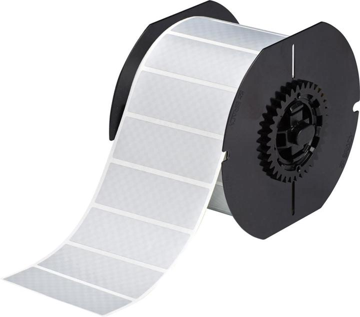 Produktbild Brady B30-18-438, metallisierter Polyester, matt, 76.20 x 25.40 mm, fälschungssicher, permanent (1
