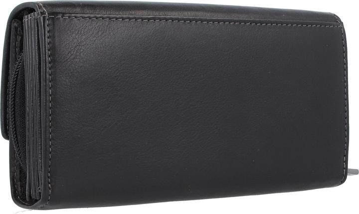Actual product image Greenland Nature Black Nappa waiter's wallet RFID leather wallet 18 cm