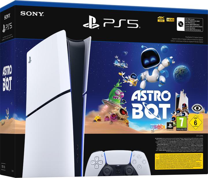 Produktbild Sony PlayStation 5 Slim Digital Edition inkl. Astro Bot