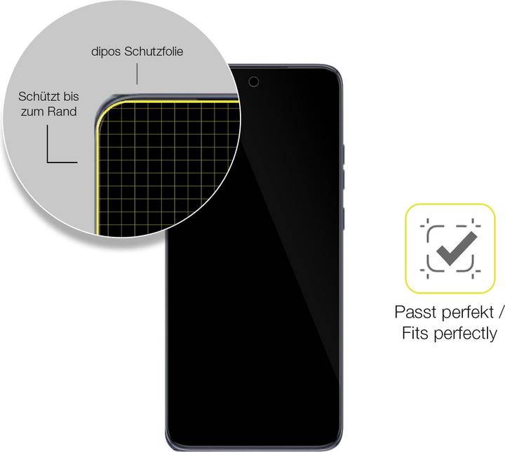 Produktbild Dipos 3D Full Cover Schutzfolie (1 Stück, Motorola Edge 50 Neo)