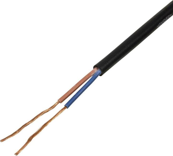 Produktbild Tru Components TC-13389168 Gummischlauchleitung H05RN-F 2 x 1 mm² Schwarz 50 m (50 m)