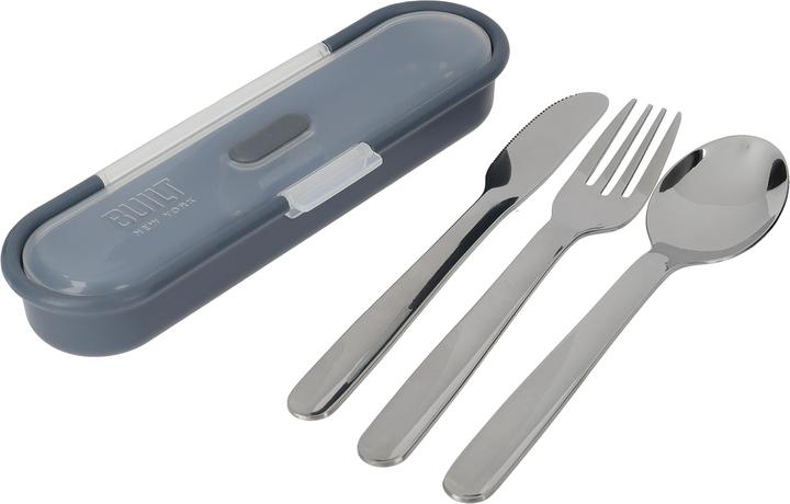 Built Three Piece Cutlery Set with Portable Case