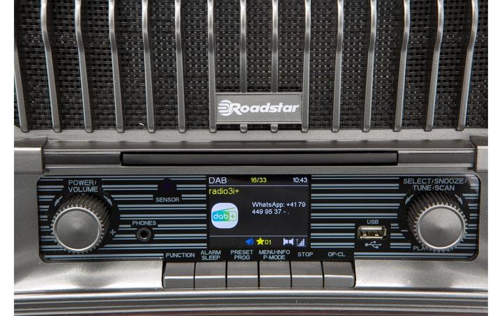 Produktbild Roadstar HRA-270 CD+ BT (DAB, UKW, DAB+, Bluetooth)