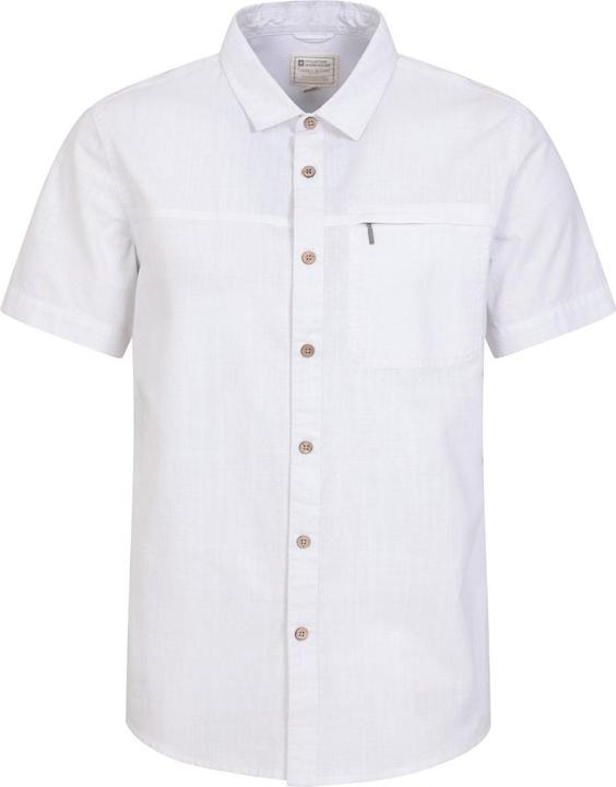 Actual product image Mountain Warehouse Mens Coconut Slub Short-Sleeved Shirt (4XL)