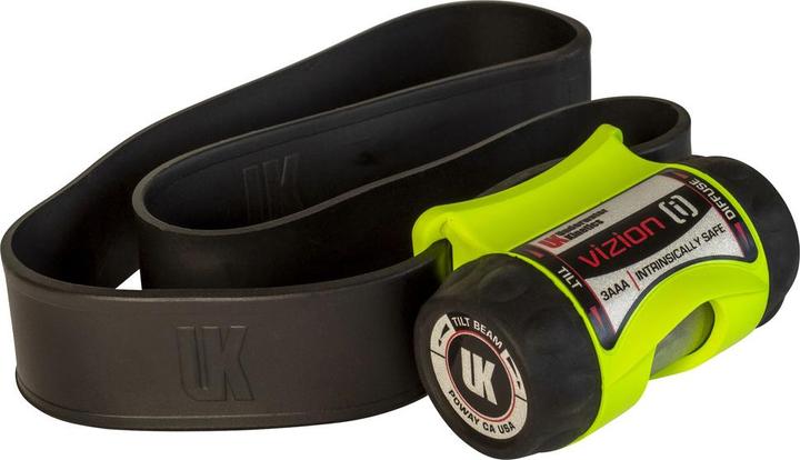 Actual product image UK Headlamp 3AAA Vizion (i) ATEX, neon yellow (65 lm)