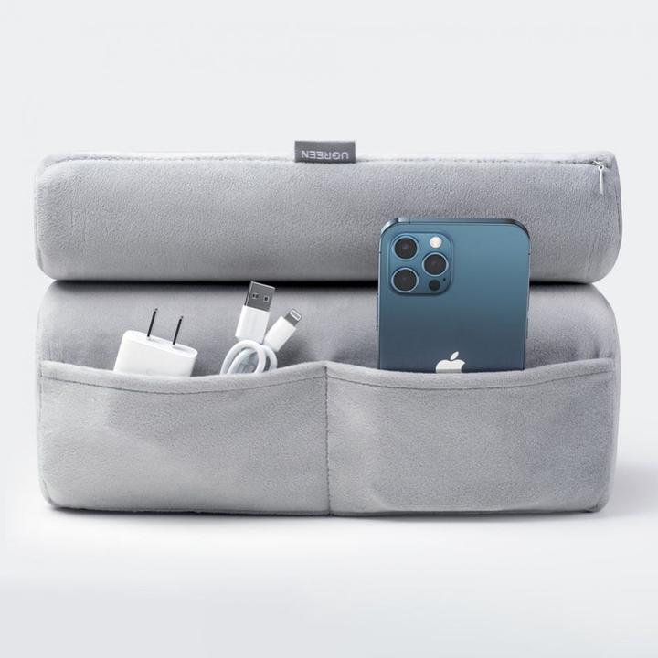 Actual product image Ugreen velor foldable tablet phone stand gray (60646 LP473)