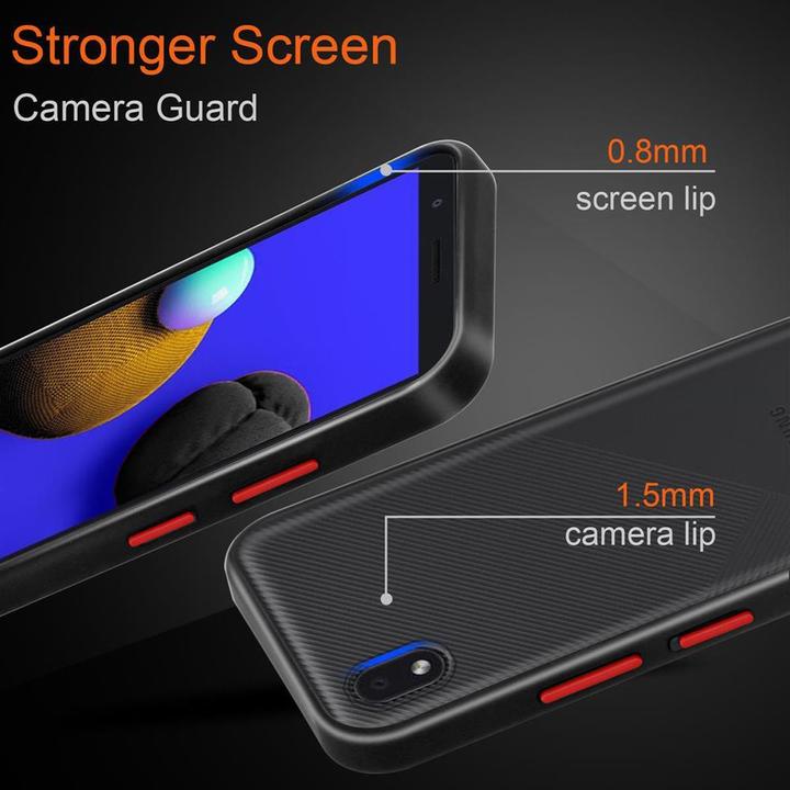 Produktbild Cadorabo Hybrid Matt Cover (Samsung Galaxy A01 Core)