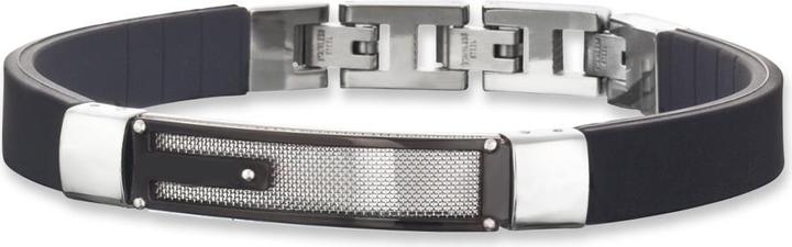 Produktbild Save Brave Armband SBB-Dallas Herren (21 cm, Acero inoxidable, Goma)