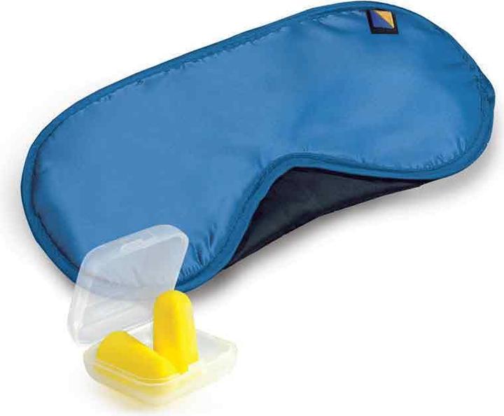 Actual product image Travel Blue Rest set (Sleeping mask)