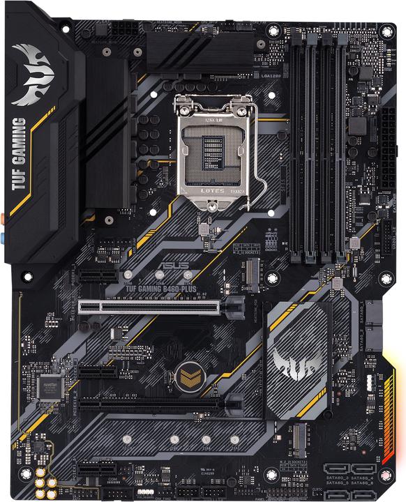 Actual product image ASUS TUF GAMING B460-PLUS (LGA 1200, Intel B460, ATX)
