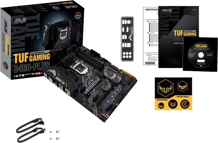 Actual product image ASUS TUF GAMING B460-PLUS (LGA 1200, Intel B460, ATX)