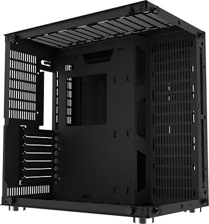 Image du produit Xigmatek Boitier Moyen Tour ATX compatible Aquarius Plus RGB avec panneaux vitrés (Noir) (Mini-ITX, mATX, ATX)