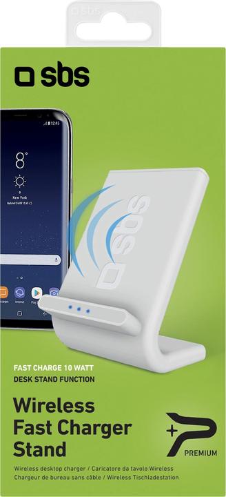 Image du produit SBS Chargeur de bureau sans fil avec fonction de charge rapide (10 W)