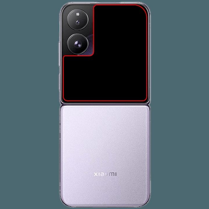 Actual product image Mobilize Glass (1 Piece, Xiaomi MIX Flip)