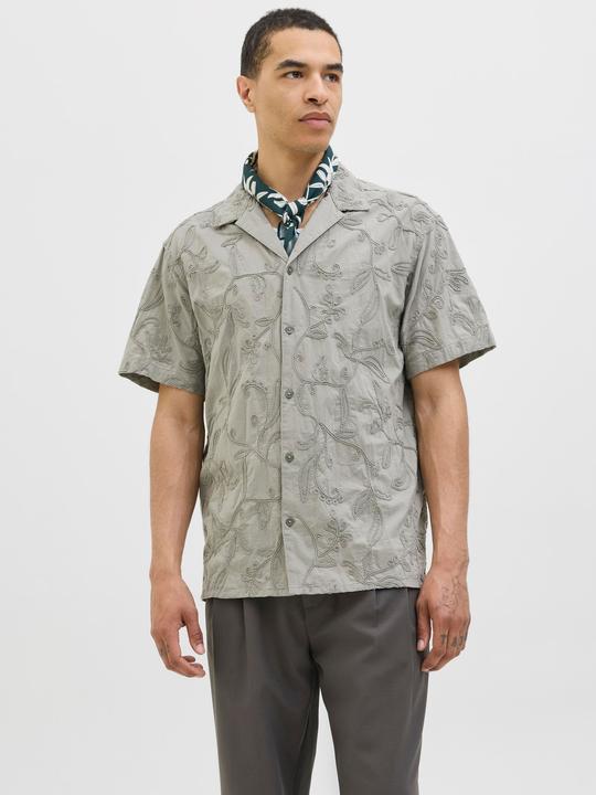 Actual product image Jack & Jones Jprblaluca Emboridery S/S Shirt (XL)