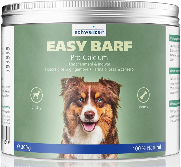 Immagine prodotto Schweizer Integratore alimentare Easy Barf Pro Calcium Powder, 300g (Adulto, 1 pz., 360 g)