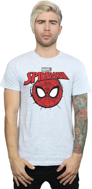 Produktbild SpiderMan Logo Head TShirt (S)
