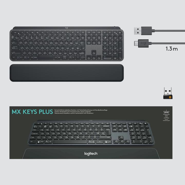 Productafbeelding Logitech MX Keys Plus (NL, Draadloze)