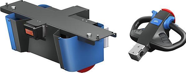 Produktbild eurokraft pro Plattformwagen mit Elektroantrieb (500 kg)