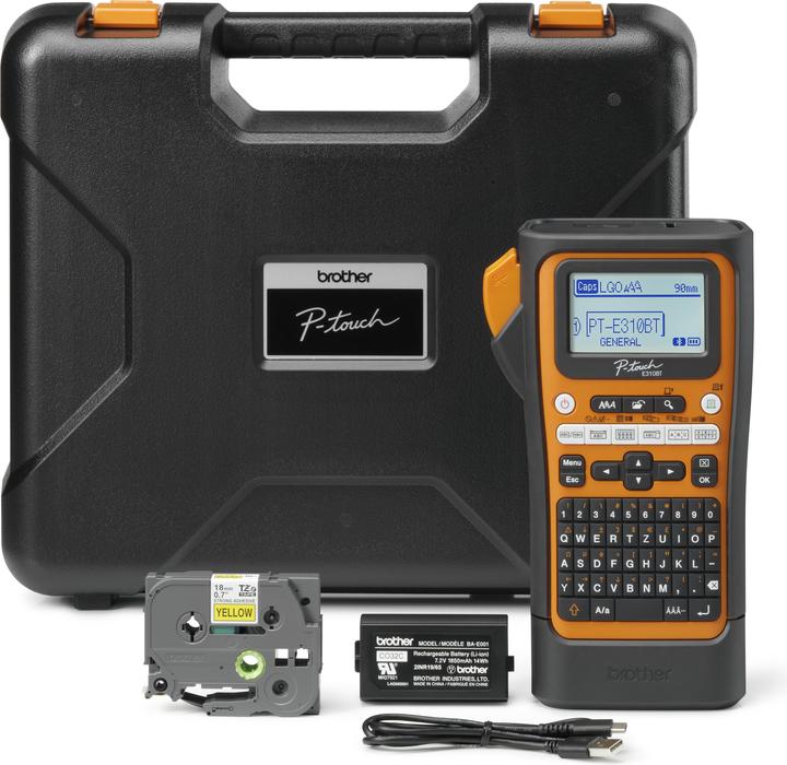 Actual product image Brother PT-E310BTVP Pro Labelling
