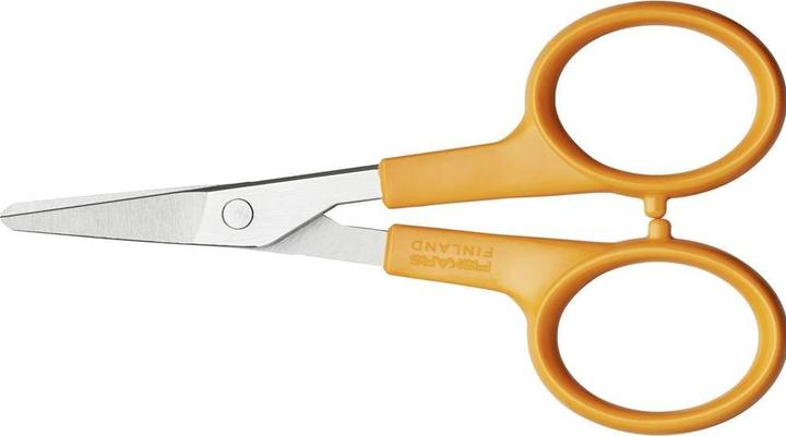Fiskars Maniküreschere, Abgerundete Spitzen, Gesamtlänge: 10 cm, Qualitätsstahl/Kunststoff, Classic