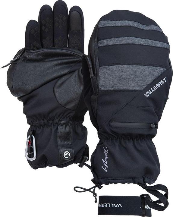 Produktbild Vallerret Fotohandschuhe SKADI LRS Zipper Mitt schwarz XS (XS)